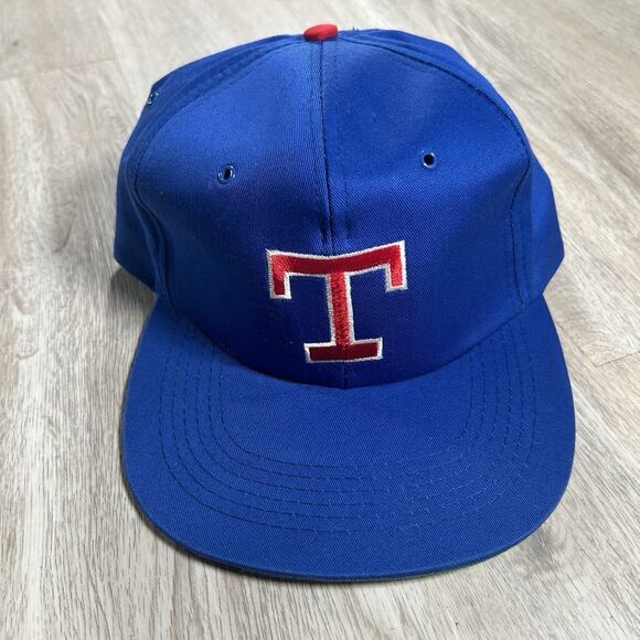 VintageTexas Rangers Hat Snapback MLB Baseball Gatorade Blue Cap - Picture 1 of 7
